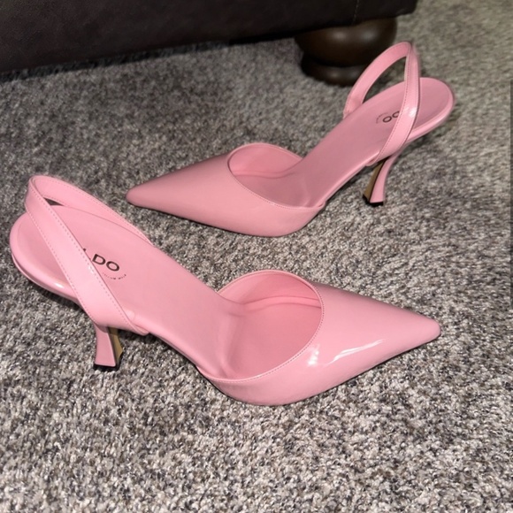 Aldo Pink Heels - Picture 3 of 4